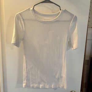 A New Day | Ribbed Short Sleeve Tee Shirt